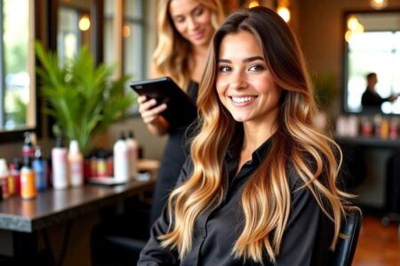 blond-pasemka-na-brazowych-wosach